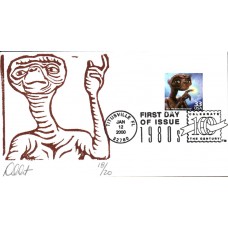 #3190m E.T. The Extra-Terrestrial Curtis FDC