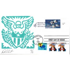 #3259 Uncle Sam Dual Curtis FDC