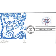 #3332 Universal Postal Union Curtis FDC