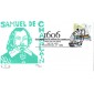 #4073 Samuel de Champlain Curtis FDC