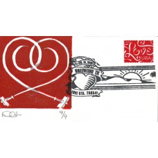 #4626 Love - Ribbons Curtis FDC