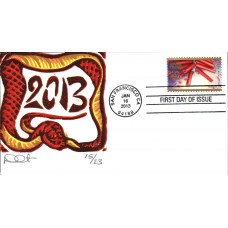 #4726 Year of the Snake Curtis FDC