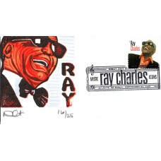#4807 Ray Charles Curtis FDC