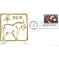#4957 Year of the Ram Curtis FDC