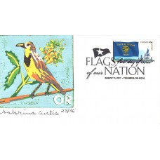 #4316 FOON: Oregon State Flag S Curtis FDC