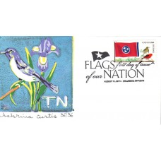 #4322 FOON: Tennessee State Flag S Curtis FDC