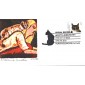 #4457 Animal Rescue - Cat S Curtis FDC