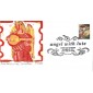 #4477 Angel With Lute S Curtis FDC