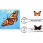 #4603 Baltimore Checkerspot Butterfly Dual S Curtis FDC