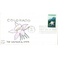 #1711 Colorado Statehood David C FDC