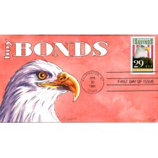 #2534 US Savings Bonds Davis FDC