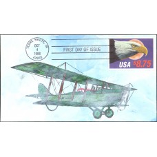 #2394 Eagle and Moon DeRosset FDC