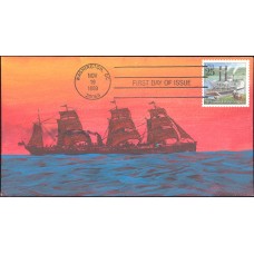 #2435 Steamboat - Traditional Mail DeRosset FDC