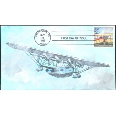 #2436 Biplane - Traditional Mail DeRosset FDC