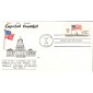 #2116 Flag over Capitol DHC FDC