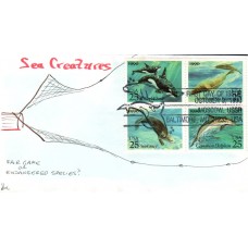 #2508-11 Sea Creatures DHC FDC
