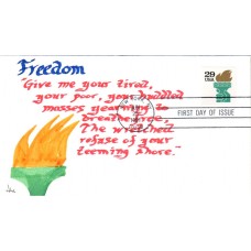 #2531A Statue of Liberty Torch DHC FDC