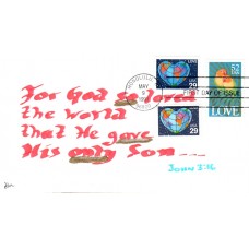 #2535-37 Love Combo DHC FDC