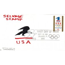 #2539 Olympic Rings DHC FDC