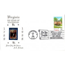 #2345 Virginia Statehood Doback FDC