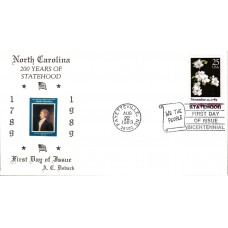 #2347 North Carolina Statehood Doback FDC