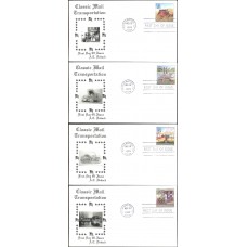 #2434-37 Traditional Mail Doback FDC Set