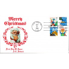 2795-98 Christmas Designs Doback FDC