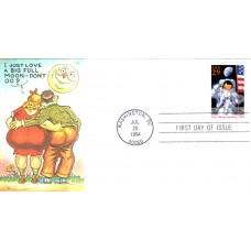 #2841 First Moon Landing Doback FDC