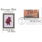 #UX154 Carnegie Hall Doback FDC
