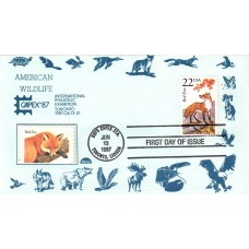 #2335 Red Fox Dome FDC