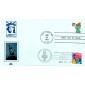 #2599 Statue of Liberty Dual Dome FDC