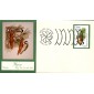 #1971 Maine Birds - Flowers Double A FDC