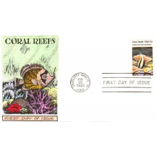 #1829 Chalice Coral DRC FDC