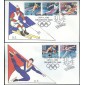 #2611-15 Winter Olympics DS FDC Set