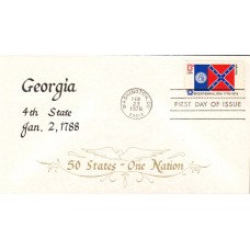 #1636 Georgia State Flag Duke FDC
