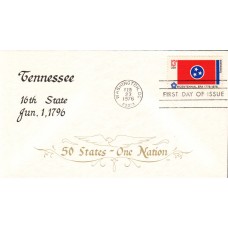 #1648 Tennessee State Flag Duke FDC