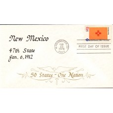 #1679 New Mexico State Flag Duke FDC