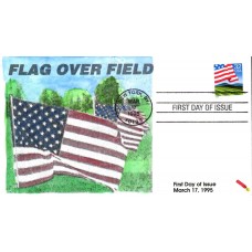 #2919 Flag Over Field Dynamite FDC