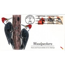 #3032 Red-headed Woodpecker Dynamite FDC