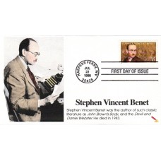 #3221 Stephen Vincent Benet Dynamite FDC
