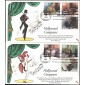 #3339-44 Hollywood Composers Dynamite FDC Set