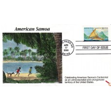 #3389 American Samoa Dynamite FDC
