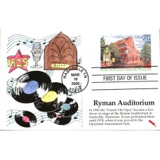 #UX313 Ryman Auditorium Dynamite FDC
