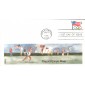 #2528 Flag with Olympic Rings Edken FDC