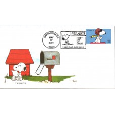 #3507 Peanuts - Snoopy Edken FDC