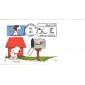 #3507 Peanuts - Snoopy Edken FDC
