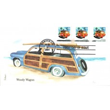 #3522 Woody Wagon PNC Edken FDC