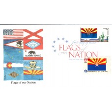 #4277 FOON: Arizona Flag Combo Edken FDC