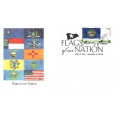 #4305 FOON: Nebraska Flag Edken FDC