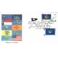 #4305 FOON: Nebraska Flag Combo Edken FDC